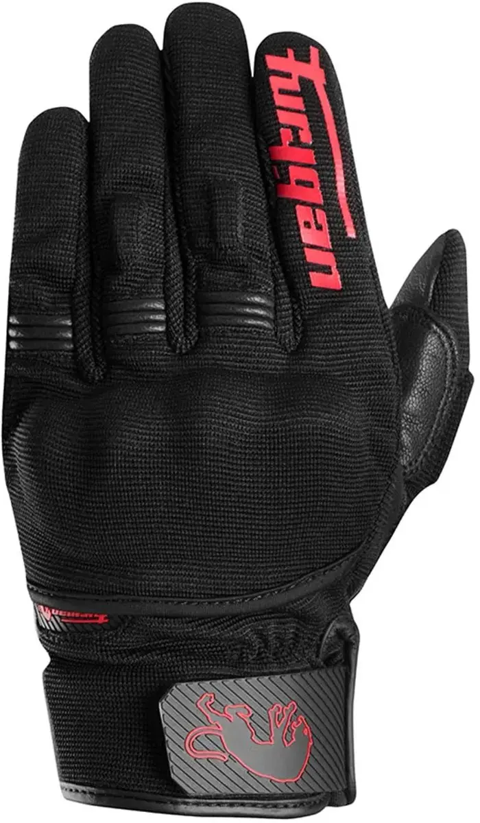Furygan 4621-108 Motorhandschoenen - D3o Evo - Zomer - 3XL - Black-Red - afbeelding 4 van 6