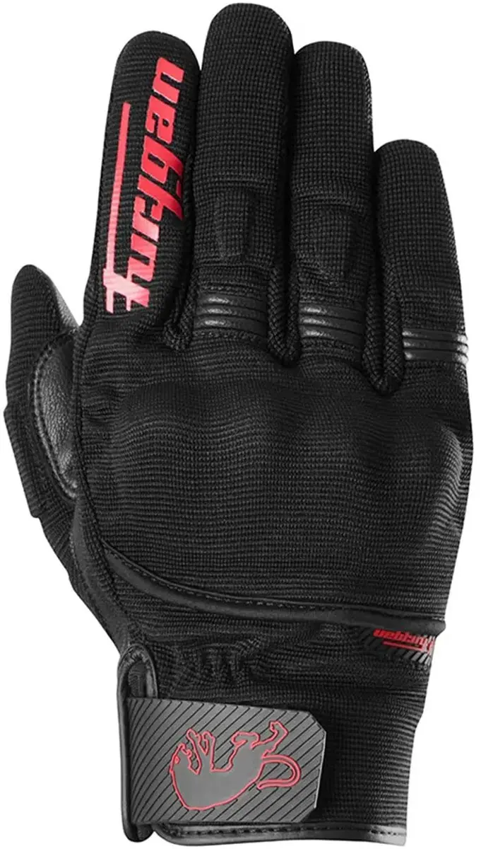 Furygan 4621-108 Motorhandschoenen - D3o Evo - Zomer - 3XL - Black-Red - afbeelding 6 van 6