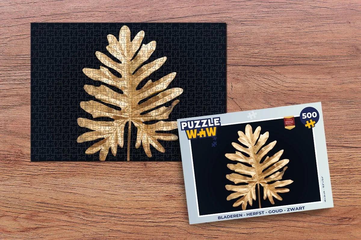 PuzzleWow Herfst Legpuzzel 500 Stuks - Multicolor