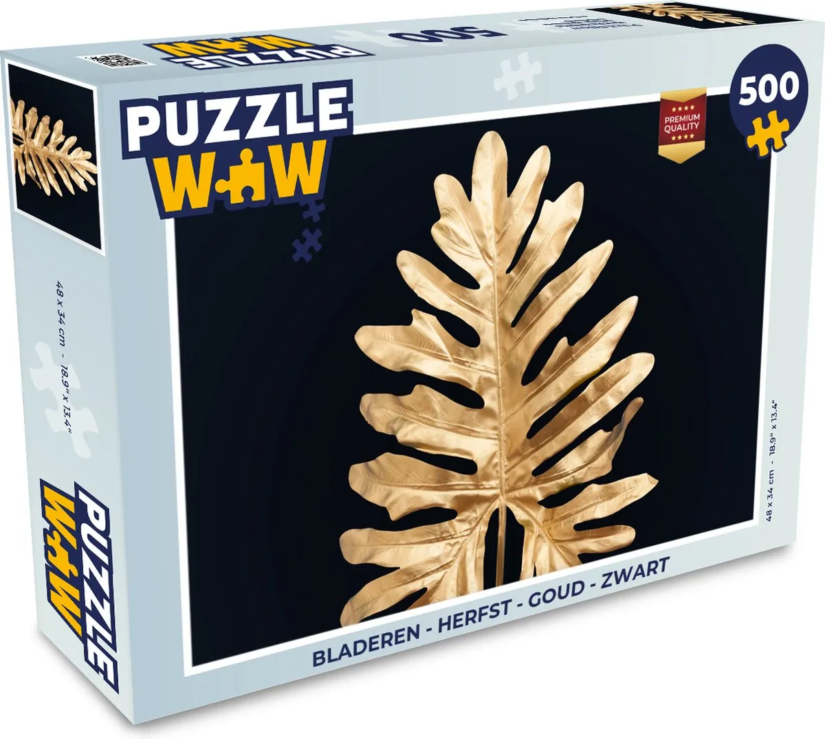 PuzzleWow Herfst Legpuzzel 500 Stuks - Multicolor