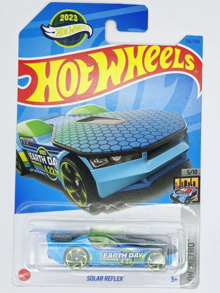 Hot Wheels Solar Reflex 136/250 Earth Day Metro 21A