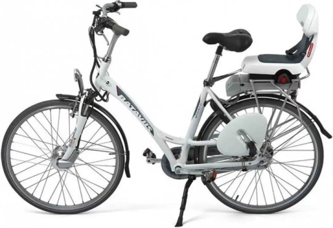 Polisport Guppy Junior CFS Fietsstoeltje - Wit/Grijs - afbeelding 4 van 6