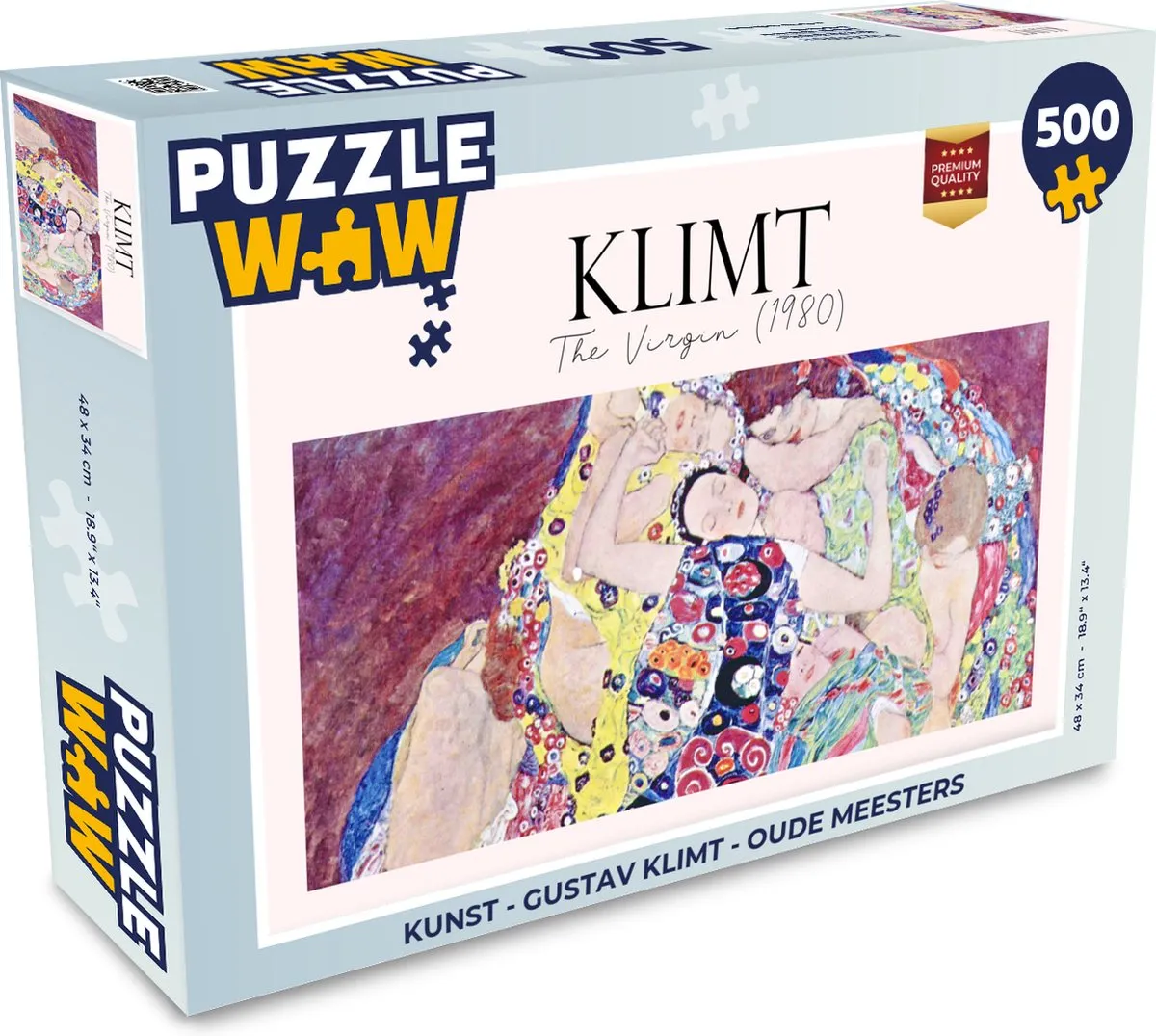 PuzzleWow Gustav Klimt Oude Meesters Legpuzzel 500 Stuks