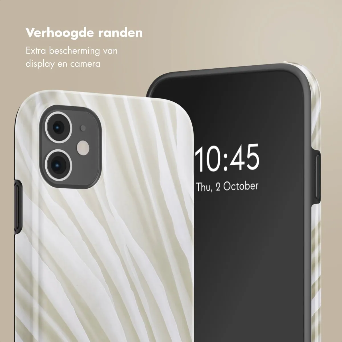 Selencia Hoesje iPhone 11 Nature Light Brown - afbeelding 6 van 6