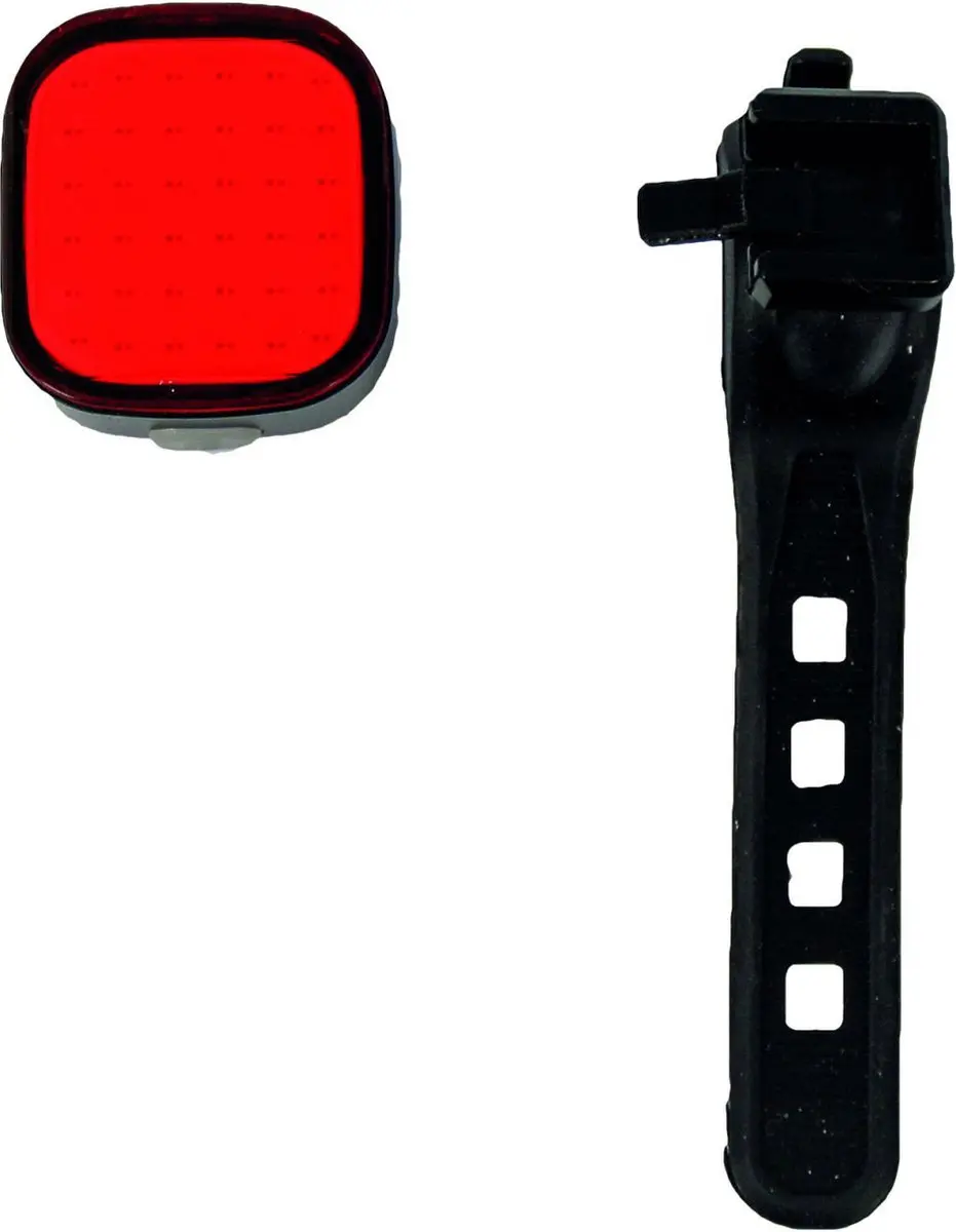 URBAN PROOF High Power Vierkant LED Achterlicht - USB Oplaadbaar - afbeelding 4 van 6