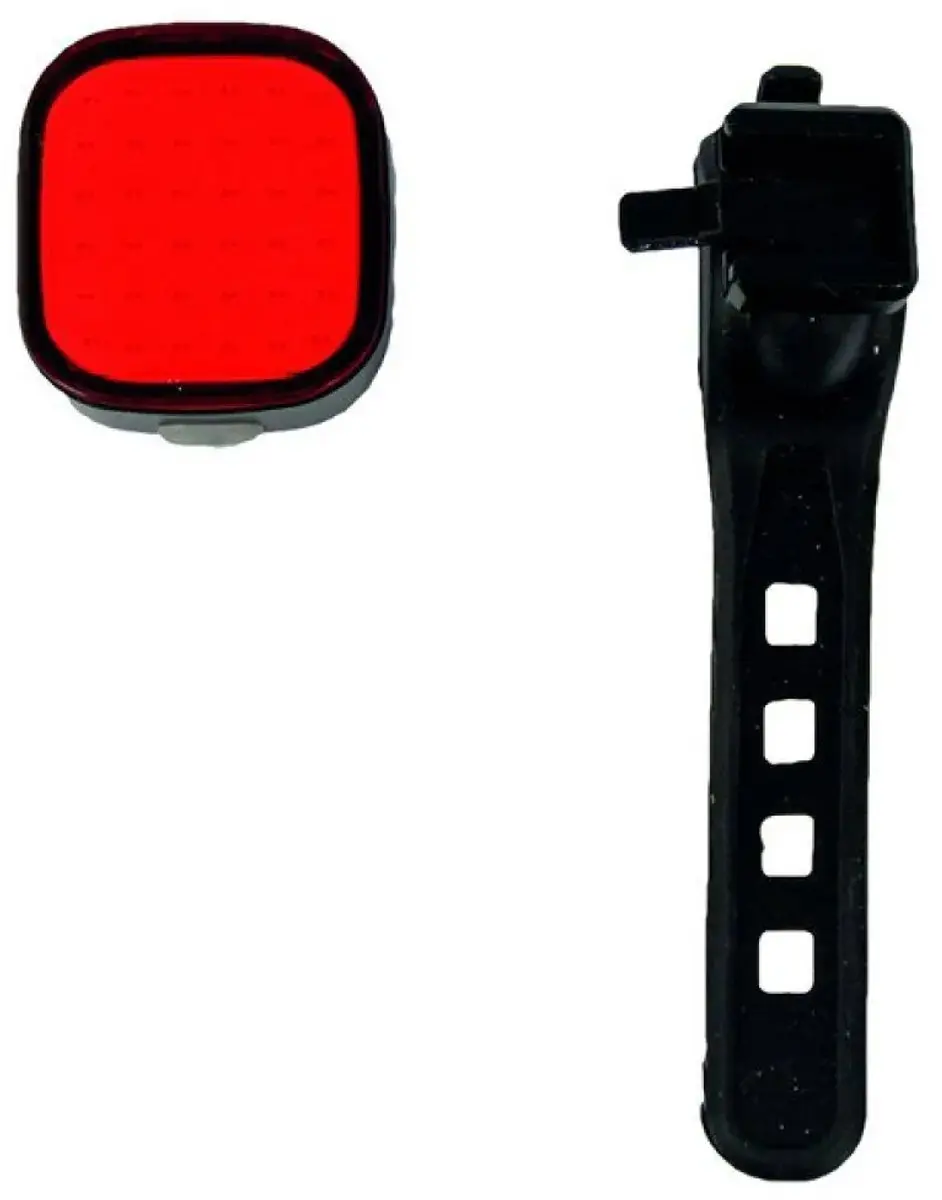 URBAN PROOF High Power Vierkant LED Achterlicht - USB Oplaadbaar - afbeelding 3 van 6