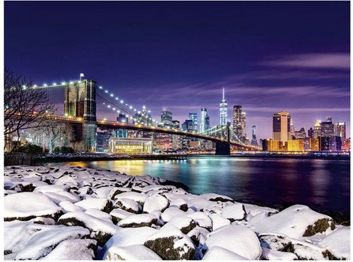 Ravensburger Winter in New York Legpuzzel 1500 Stuks