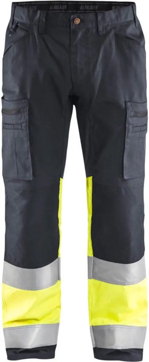 Blaklader Werkbroek met stretch High Vis 1551-1811