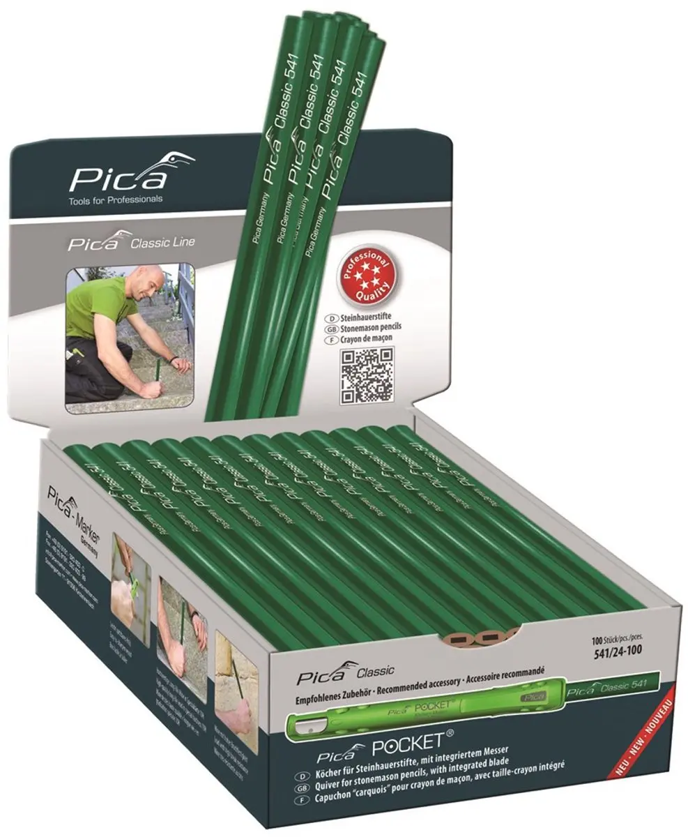 Pica 541/24 Steenpotlood 24 cm display VE=100