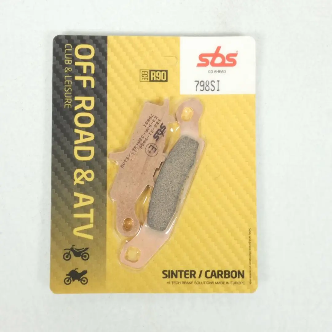 SBS Plaquette Frein AVD Métal Fritté Carbone Kawasaki 450 KFX 798SI