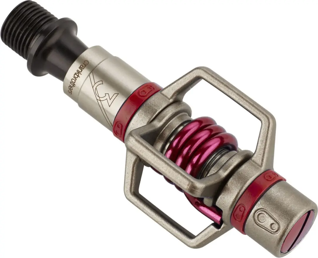 Crankbrothers Eggbeater 3 MTB Pedalen - Ultralicht - Grijs/Rood - afbeelding 4 van 6