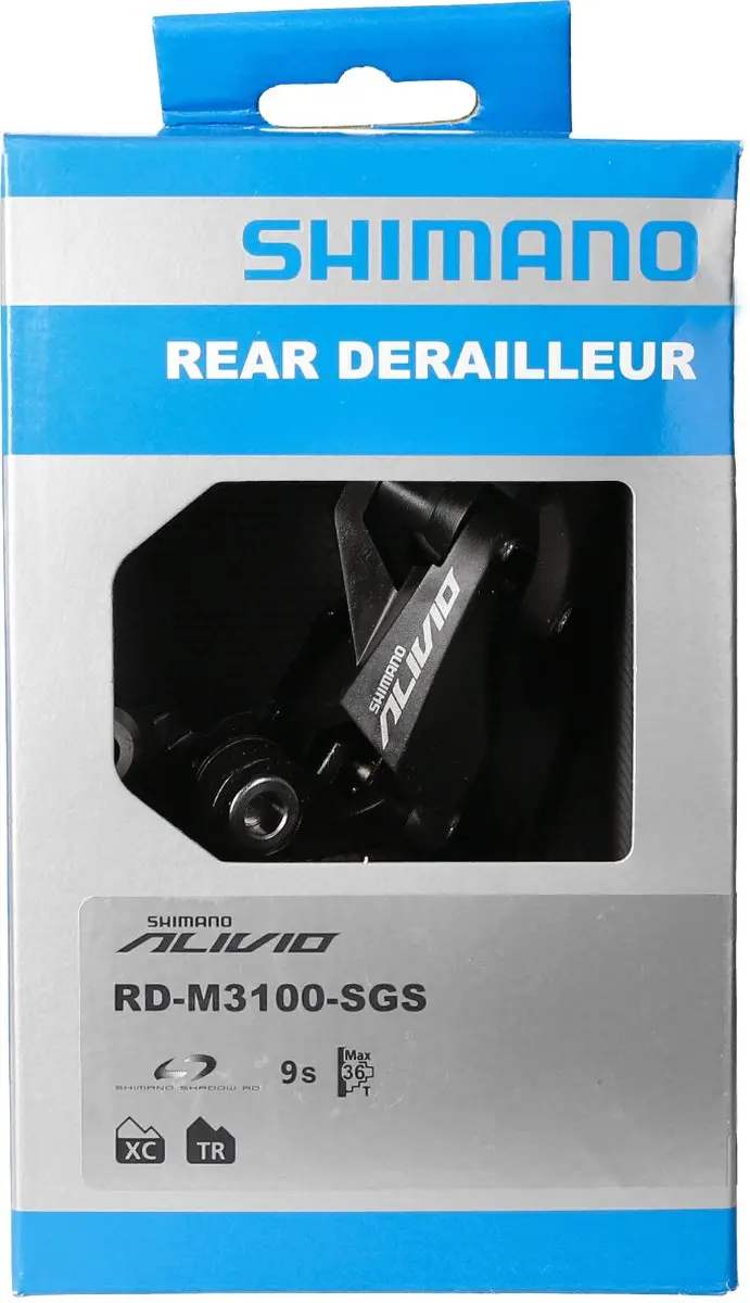 Shimano Alivio RD-M3100 Achterderailleur 9-speed - Zwart - afbeelding 3 van 5