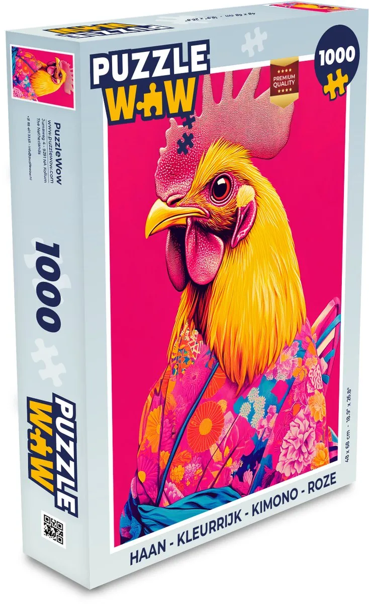 PuzzleWow Kimono Legpuzzel Haan