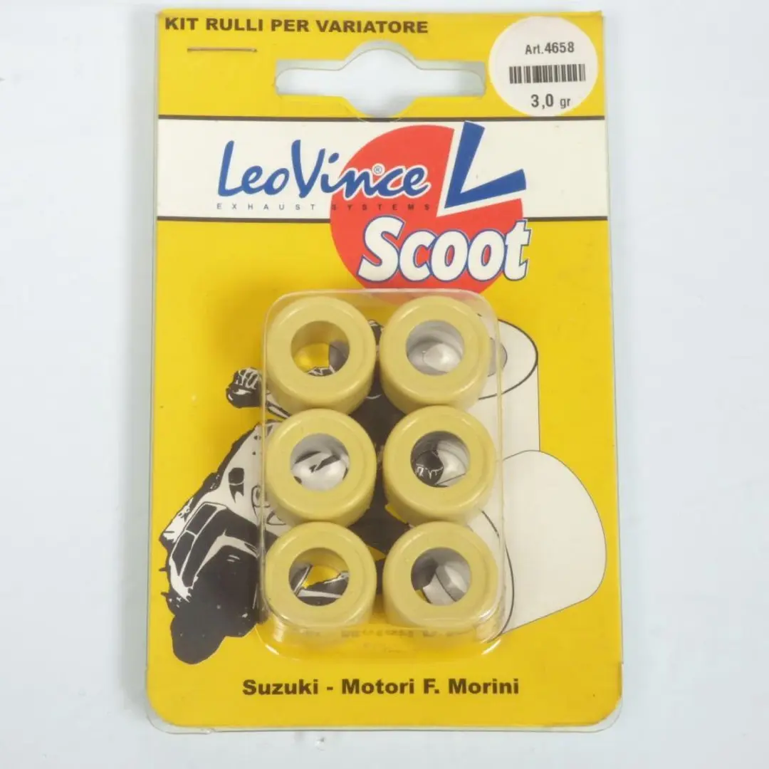 Galet rouleau de variateur Leovince pour Scooter Derbi 50 Atlantis 2T Lc 1999 à