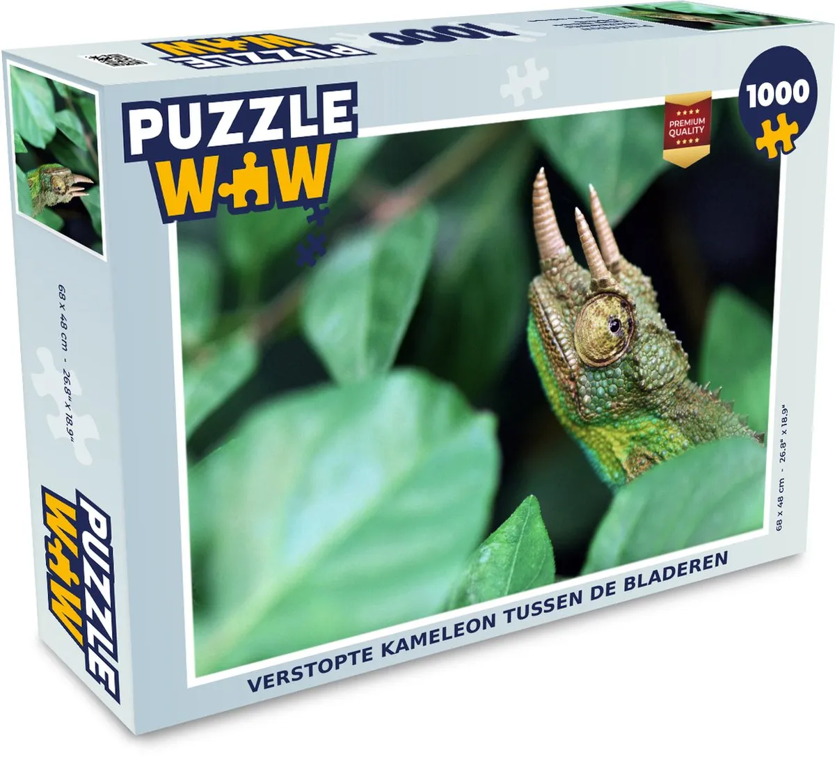 PuzzleWow Legpuzzel Verstopte Kameleon 1000 Stuks