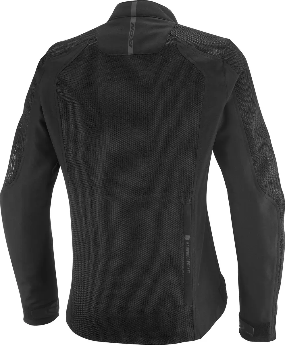 IXON Shadow Dames Textieljas - Zwart 4XL - afbeelding 4 van 6