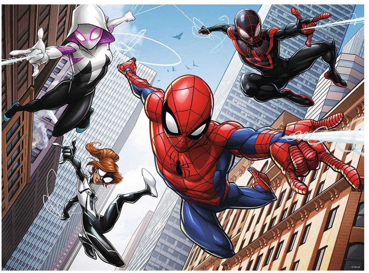 Ravensburger Spider-Man De Kracht van de Spin Legpuzzel 200 Stuks