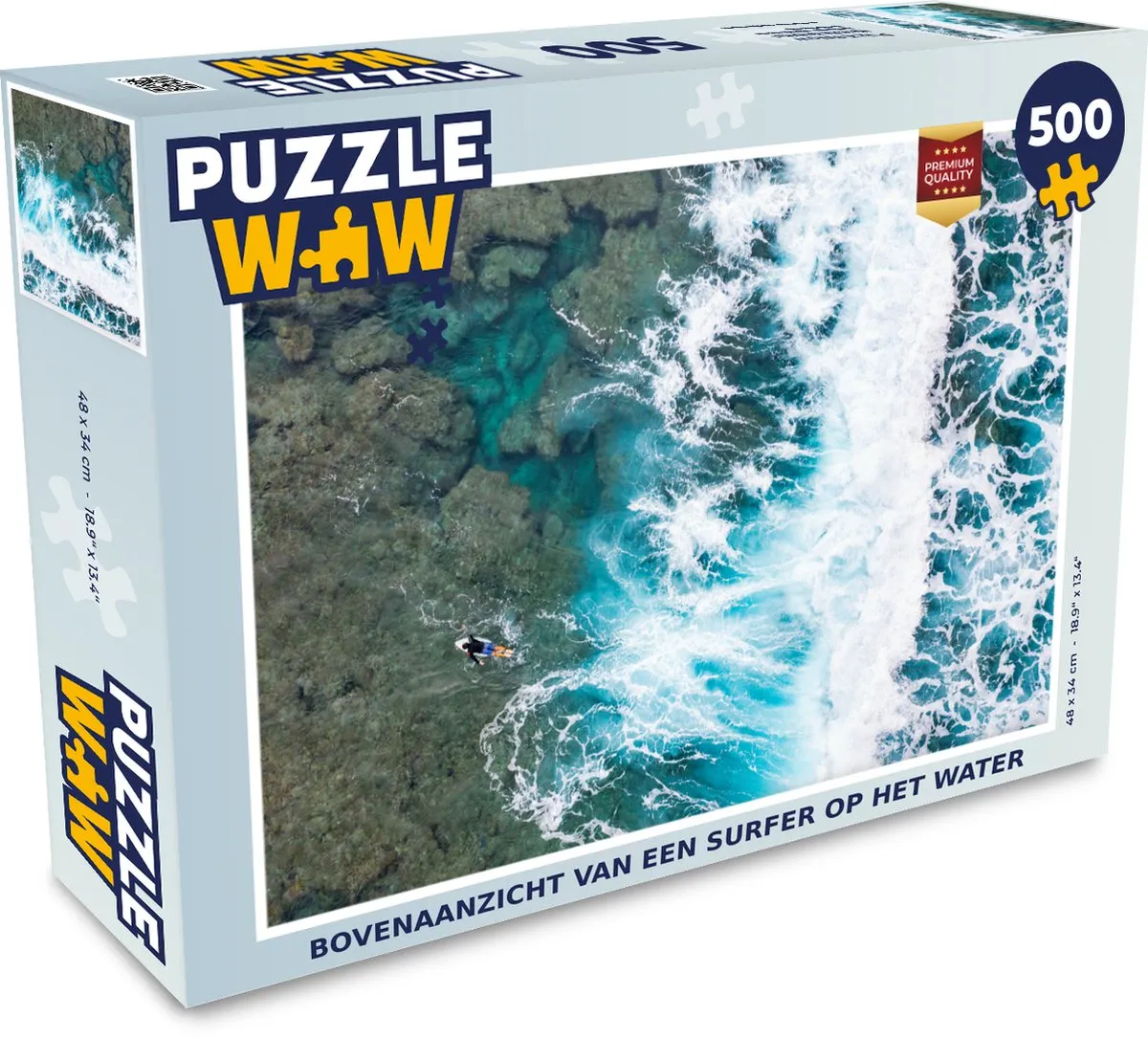 PuzzleWow Zomer Golven Legpuzzel 500 Stuks