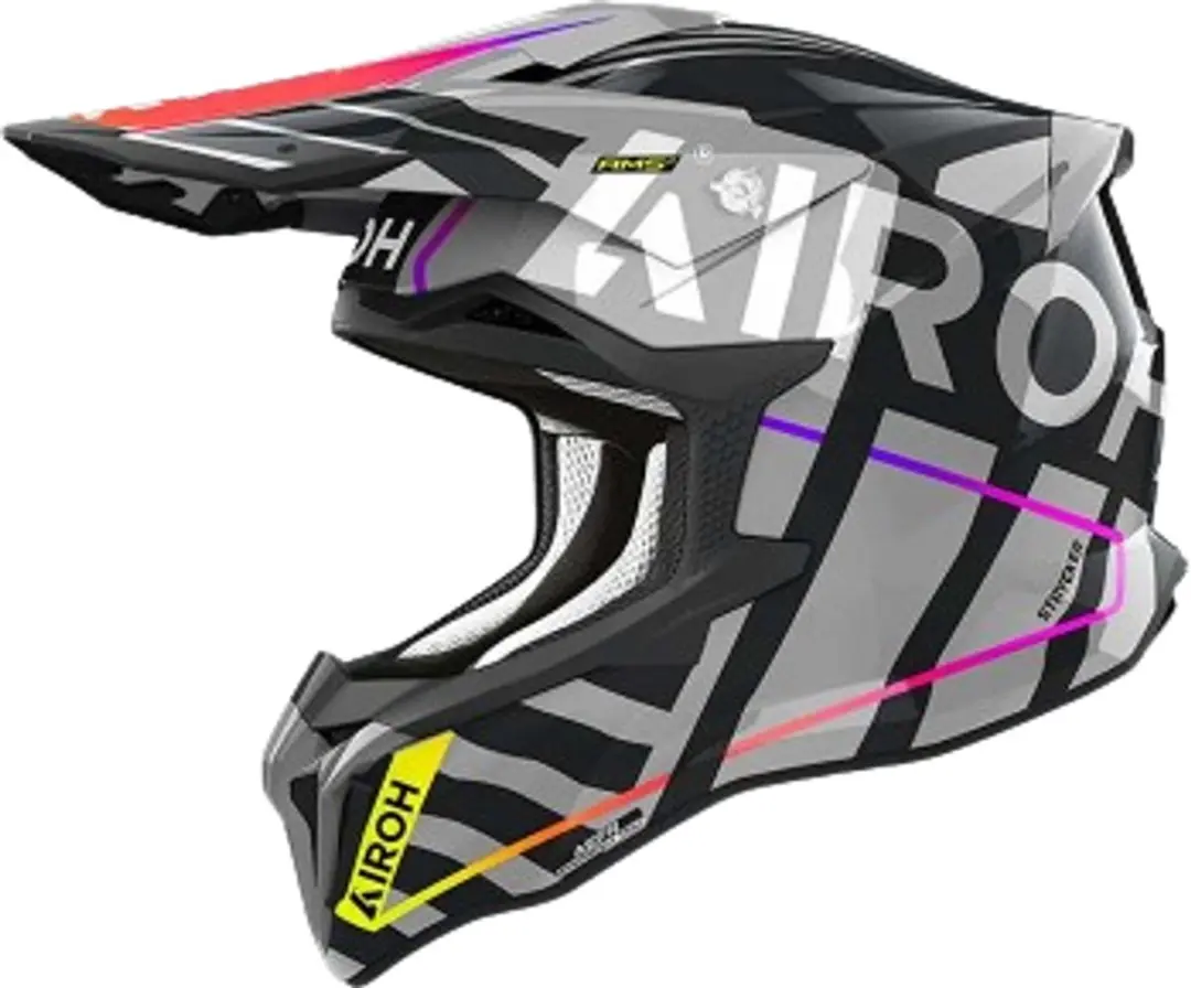 Airoh Strycker Brave Grijs Offroad Helm