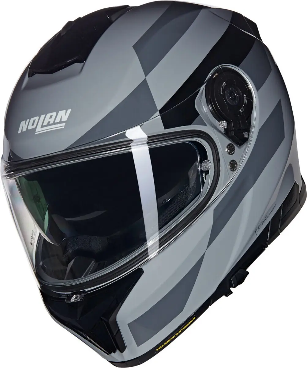 Nolan N80-8 Alfiere 345 Grijs Zwart Glossy Integraalhelm