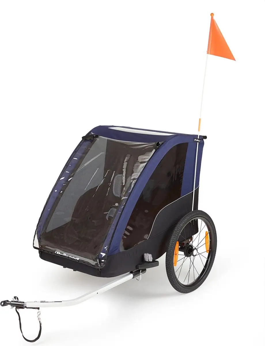Polisport fietskar en wandelwagen