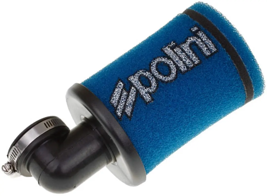 Luchtfilter Polini Evolution 38 mm haaks