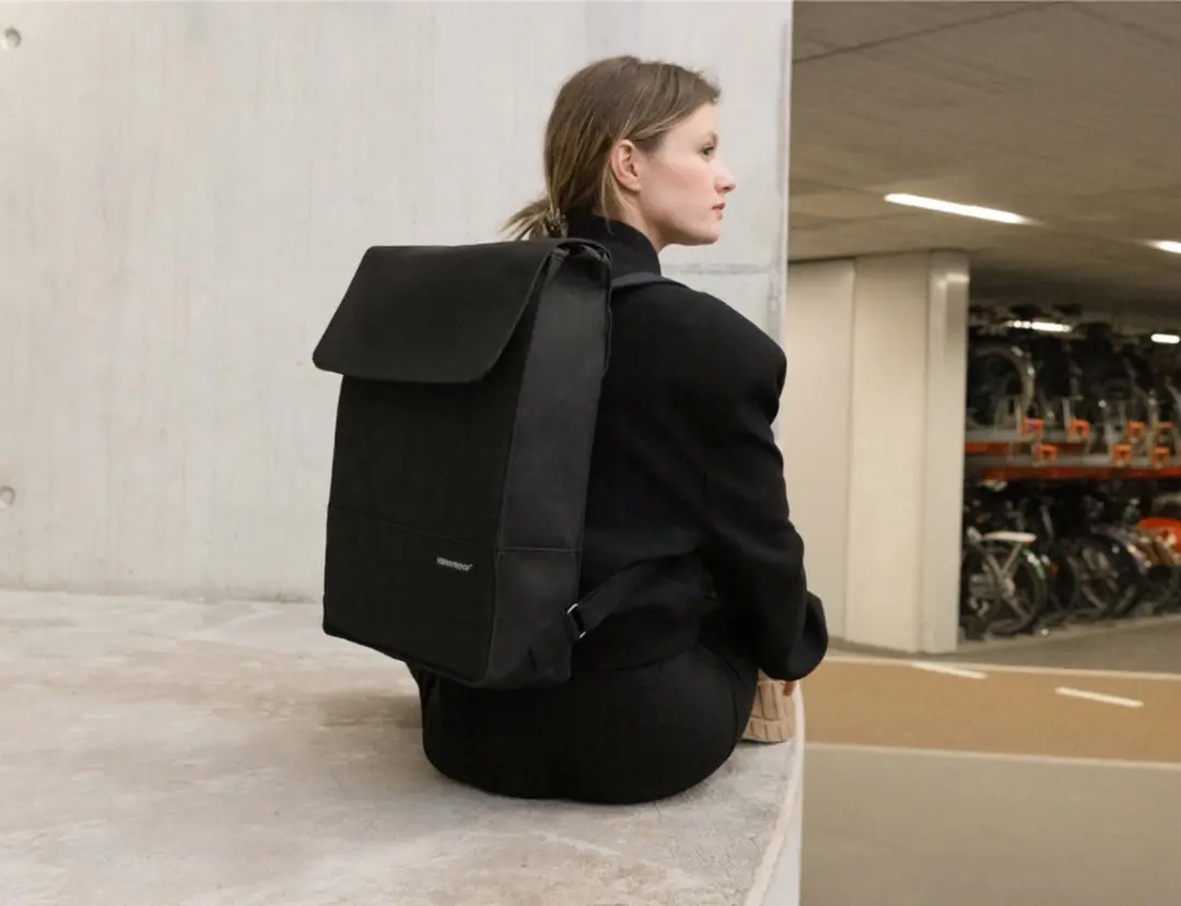 URBAN PROOF New Looxs City Rugzak 15L - 32x45x11cm Zwart - afbeelding 6 van 6
