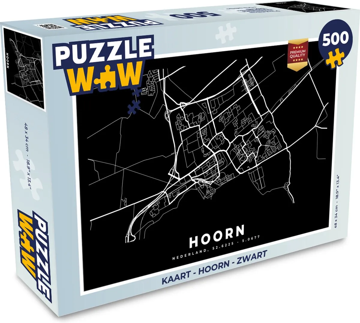PuzzleWow Hoorn Puzzel 500 Stuks