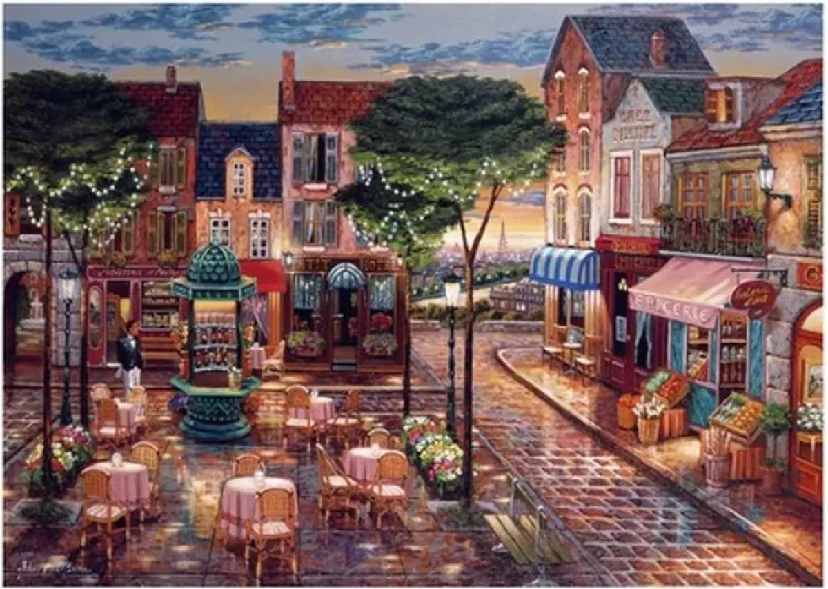 Ravensburger Geschilderd Parijs Puzzel 1000 Stuks - Meerkleurig