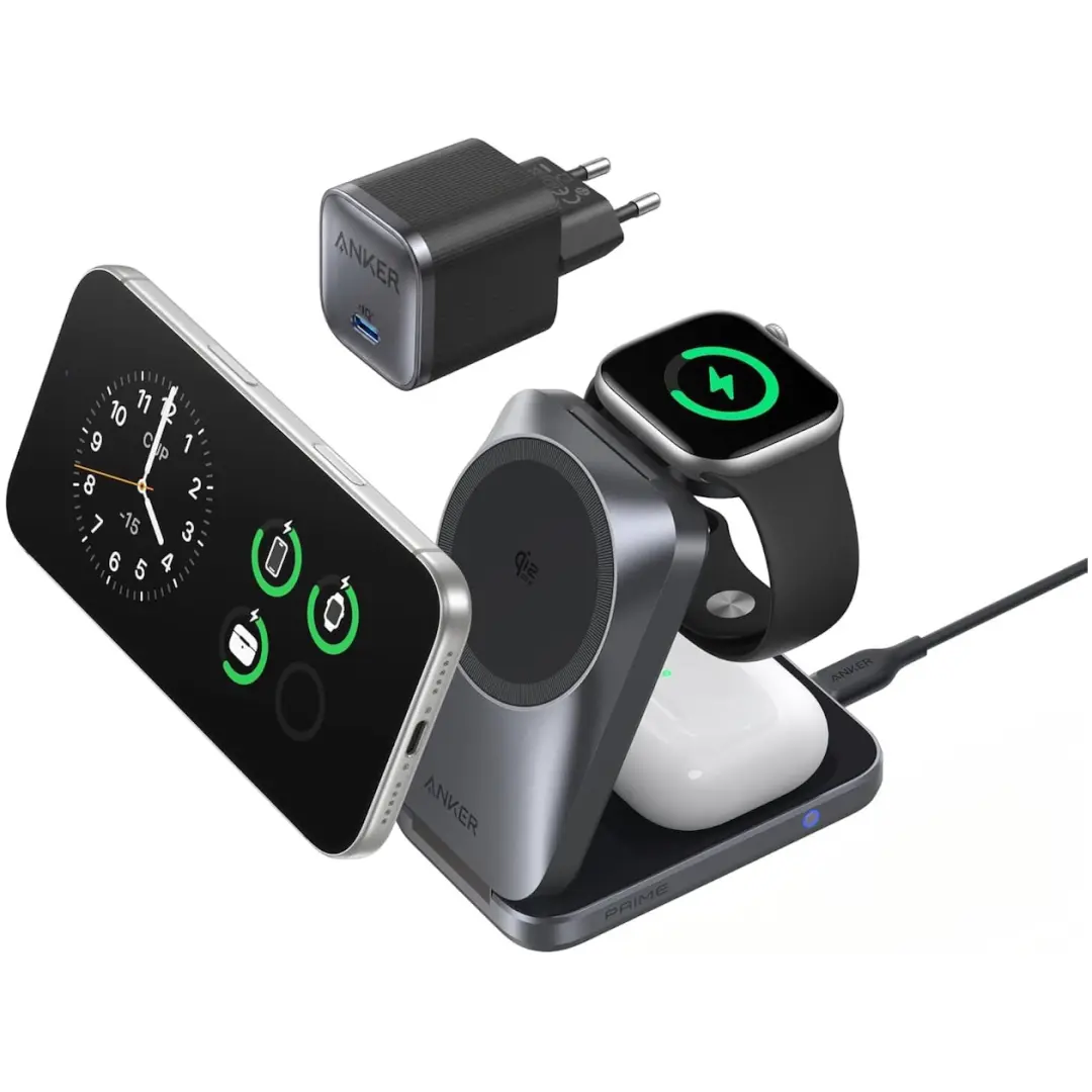Anker MagGo 3-in-1 draadloze oplader 25W