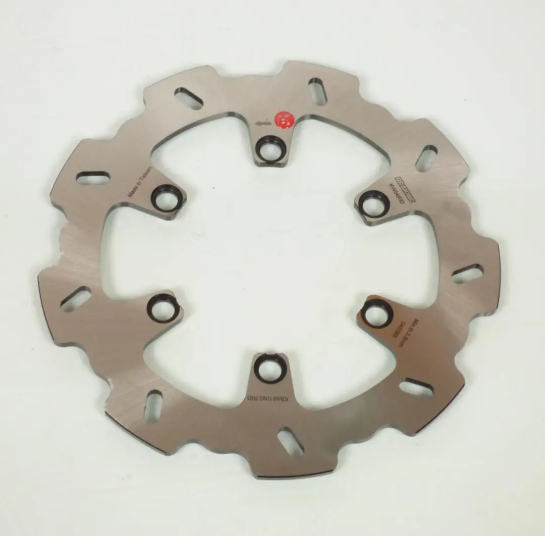 Disque de frein arrière Braking pour Moto Kawasaki 125 KDX 1990 à 1999 KW04RID