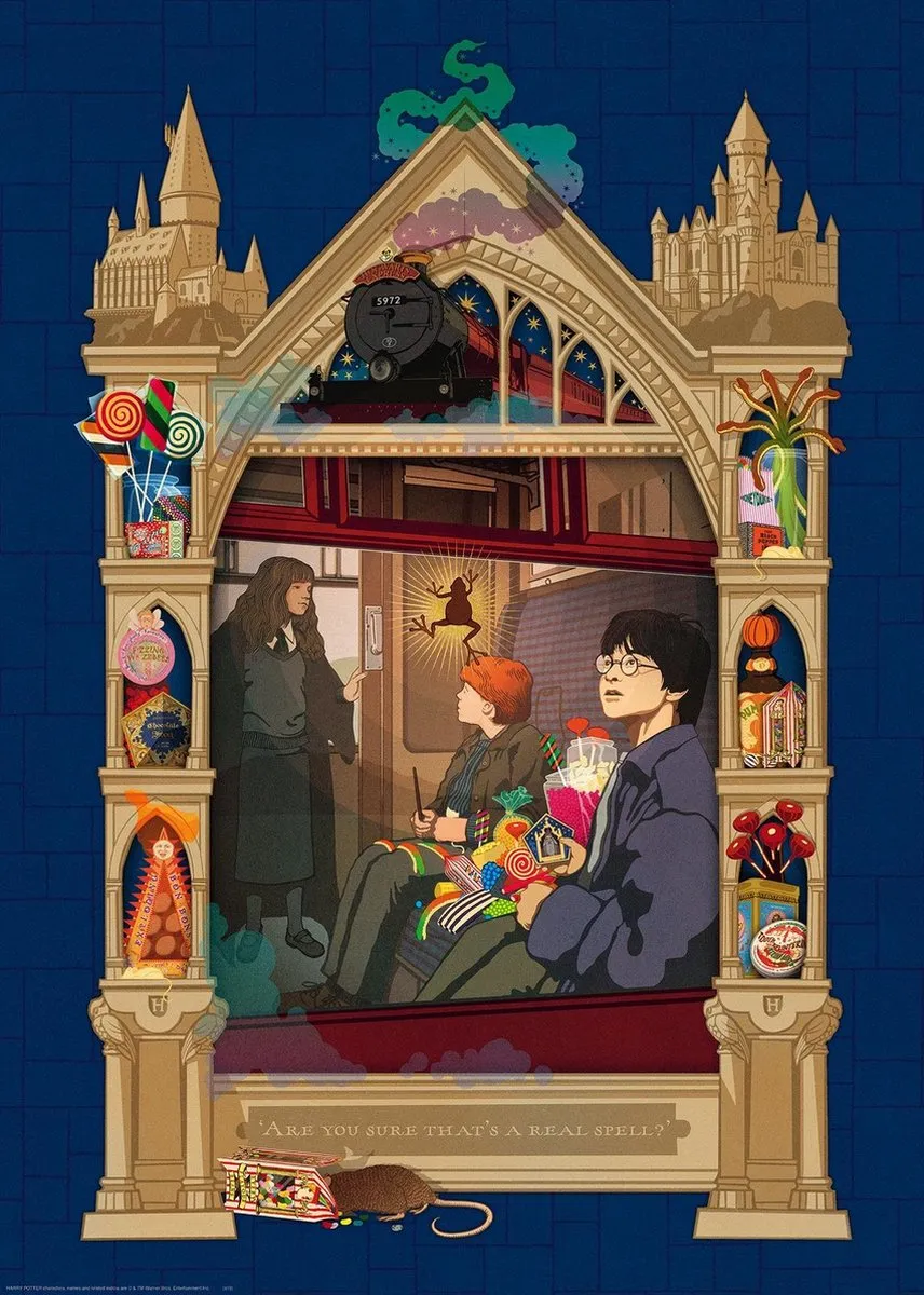 Ravensburger Onderweg naar Hogwarts Legpuzzel 1000 Stuks - 165155