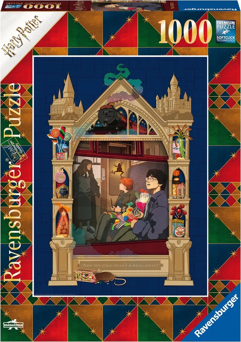 Ravensburger Onderweg naar Hogwarts Legpuzzel 1000 Stuks