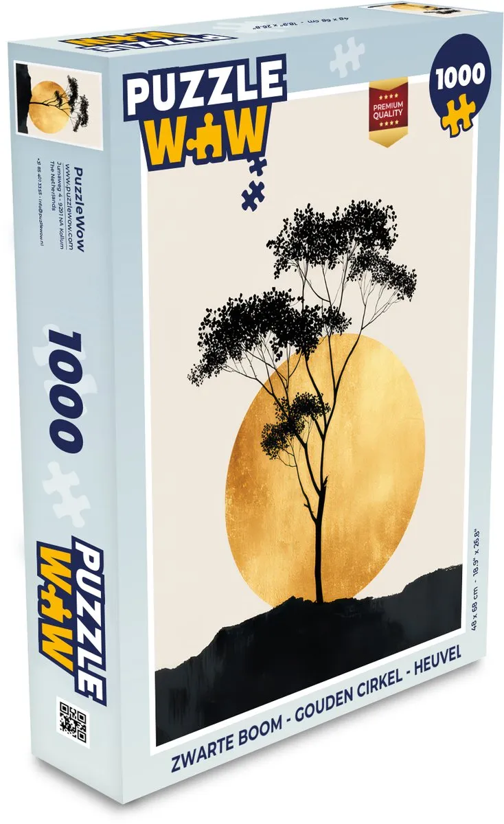 PuzzleWow Legpuzzel 1000 Stuks
