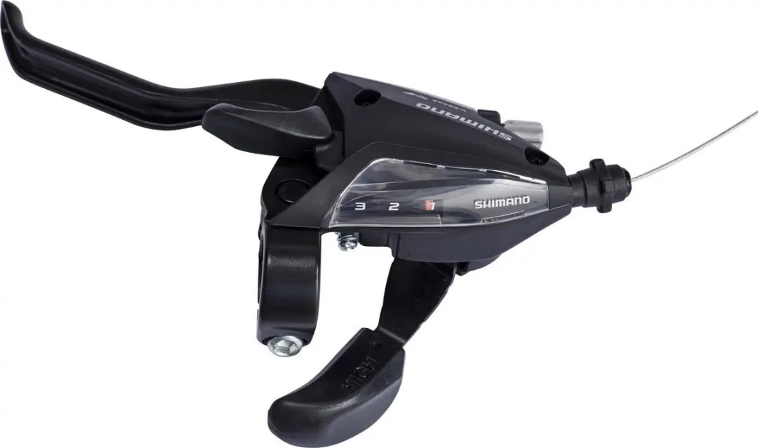 Shimano ST-EF500 3-Speed Shifter - Zwart - afbeelding 5 van 6