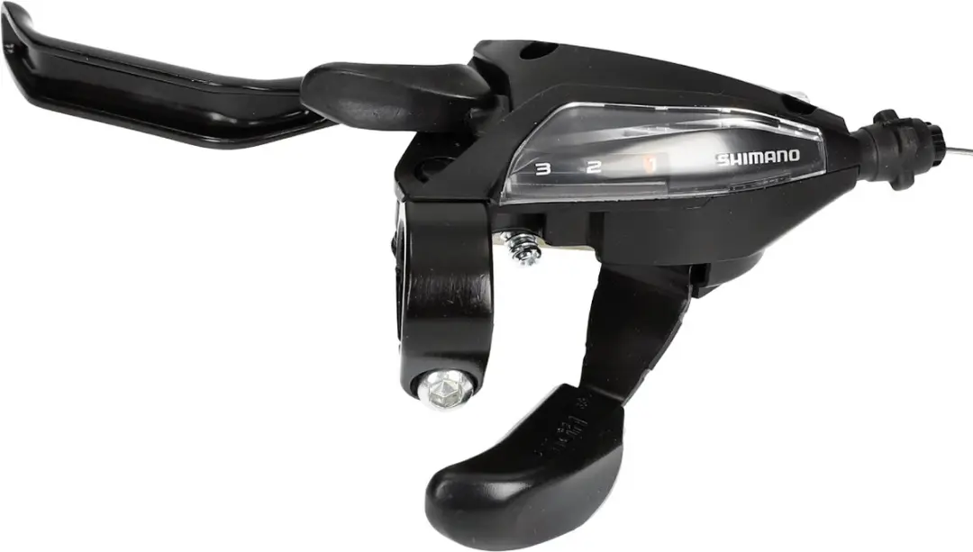 Shimano ST-EF500 3-Speed Shifter - Zwart - afbeelding 2 van 6