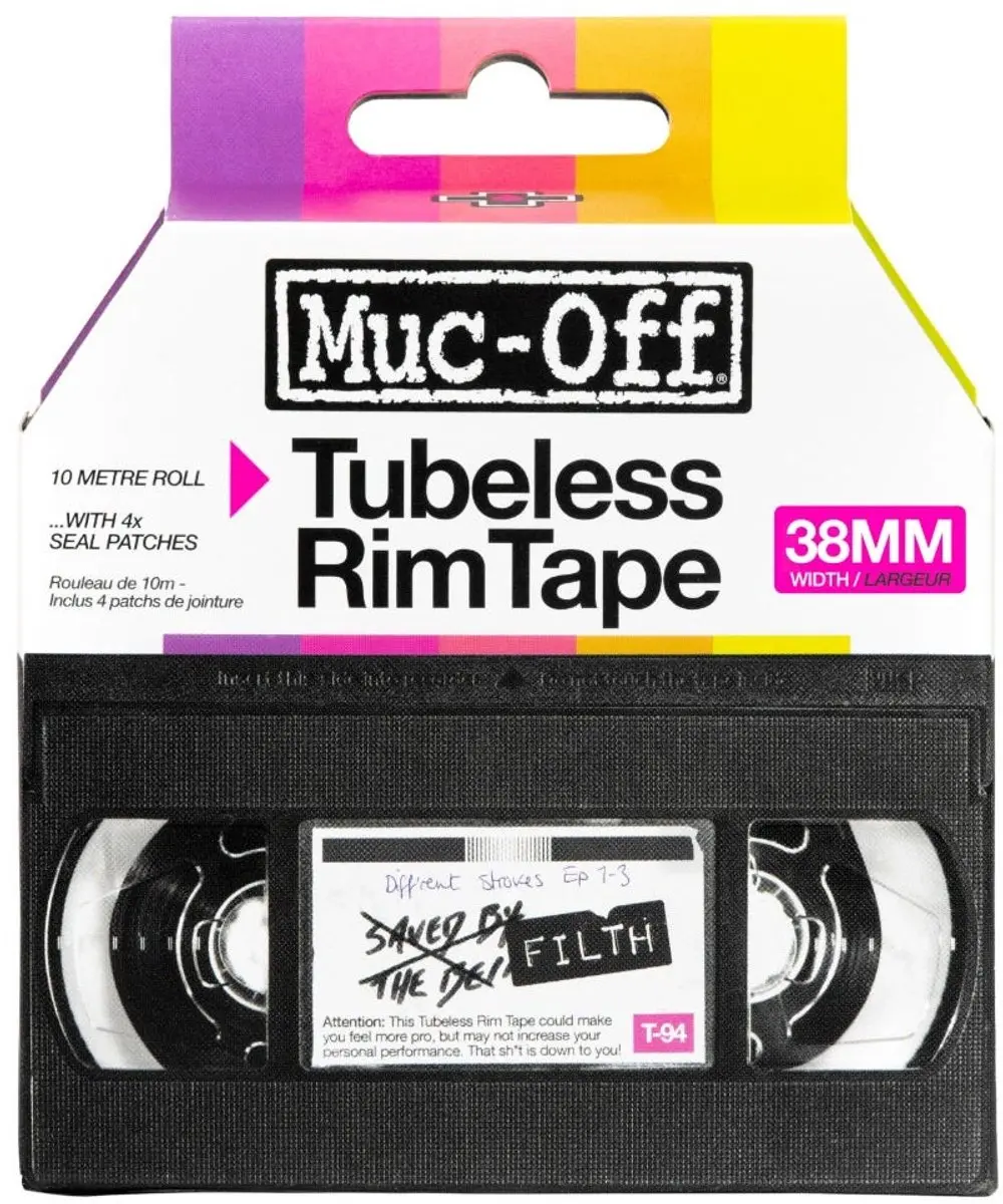 Muc-Off Tubeless Velglint 38mm - 10m Roze - afbeelding 5 van 5