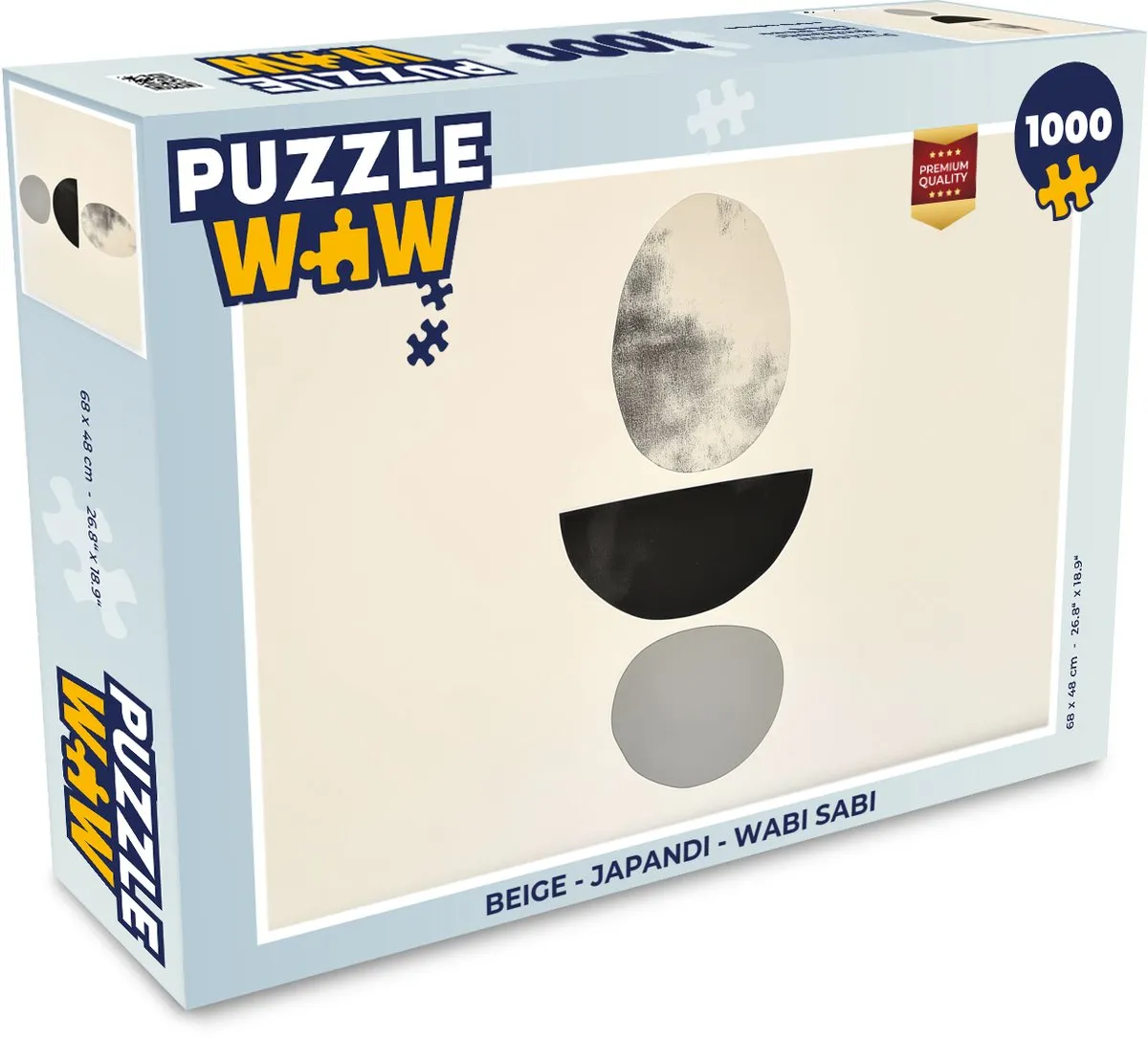 PuzzleWow Japandi Legpuzzel 1000 Stuks