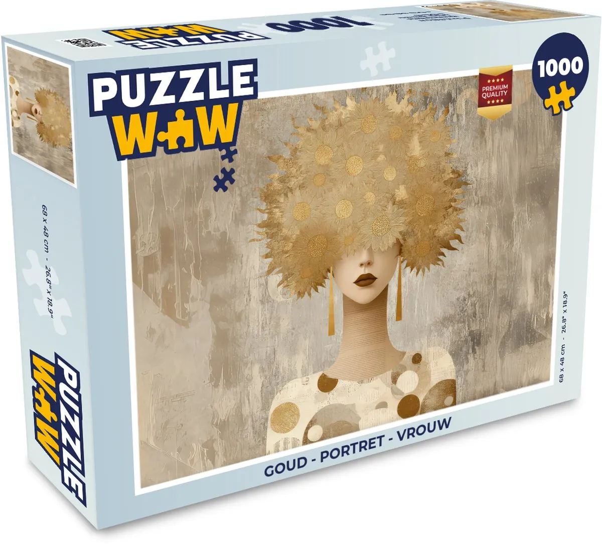 PuzzleWow Portret Puzzle 1000 Stuks