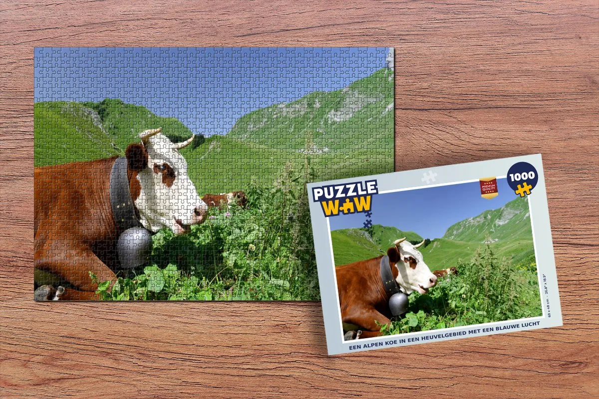 PuzzleWow Legpuzzel Koe