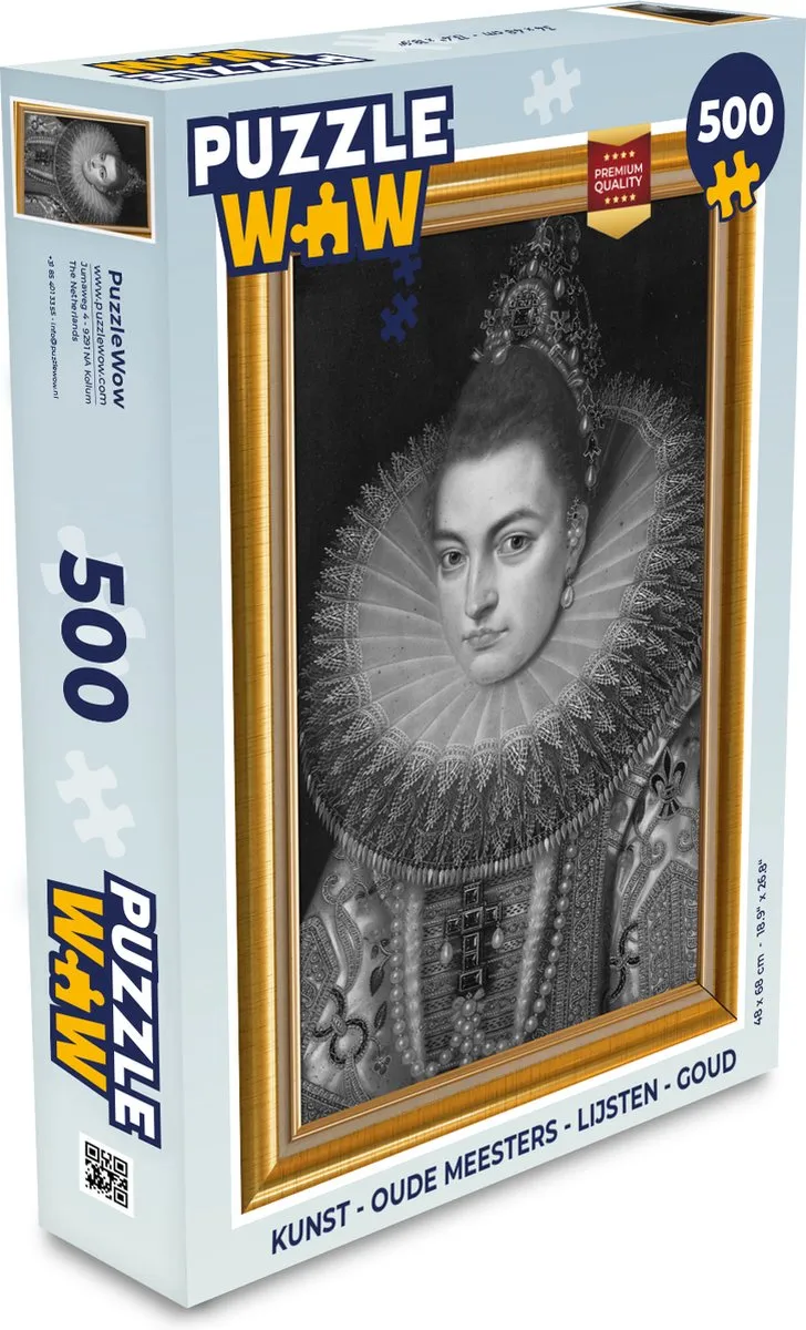 PuzzleWow Oude Meesters Legpuzzel 500 Stuks