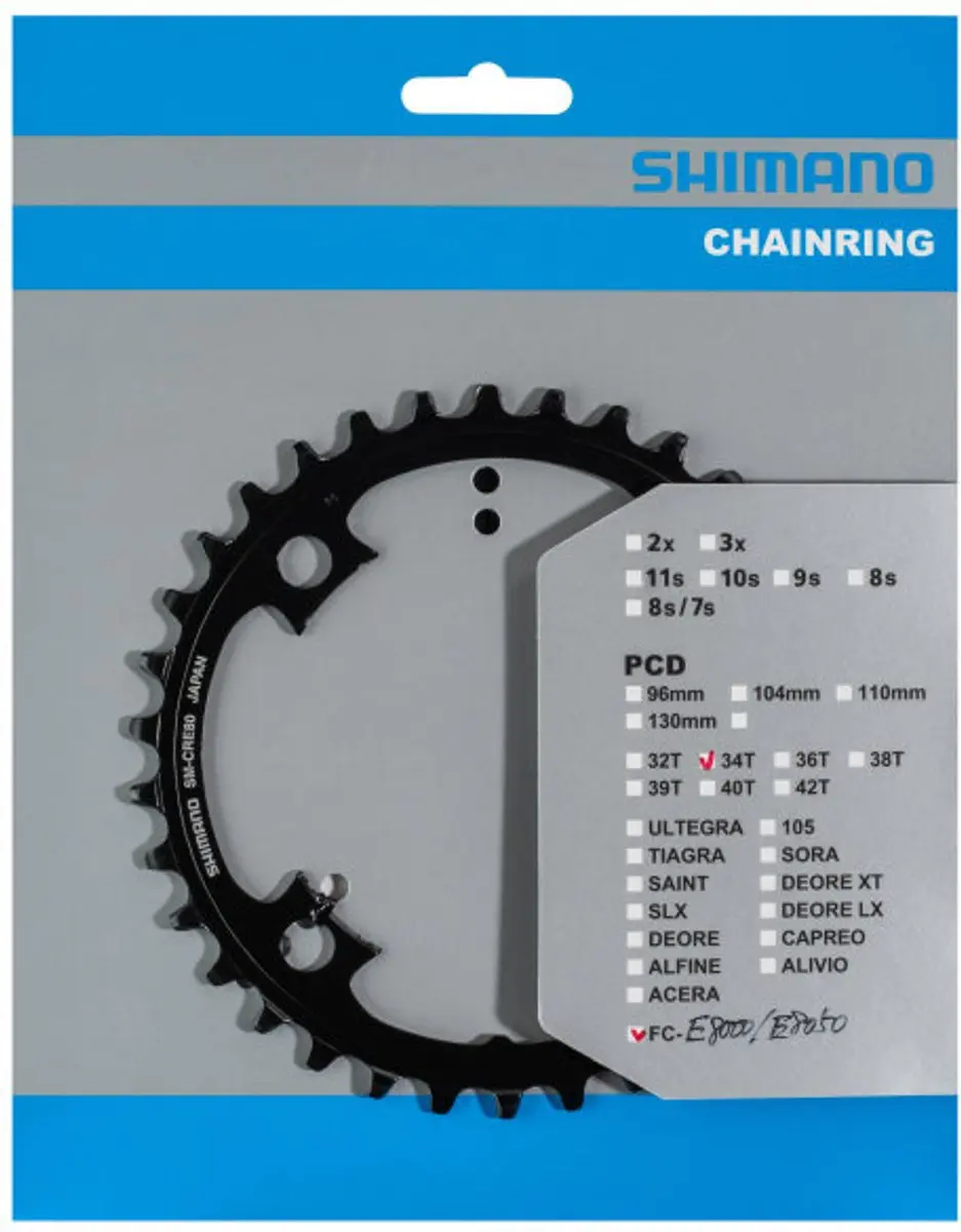 Shimano Steps SM-CRE80 Kettingblad 34T - 11-speed - afbeelding 6 van 6