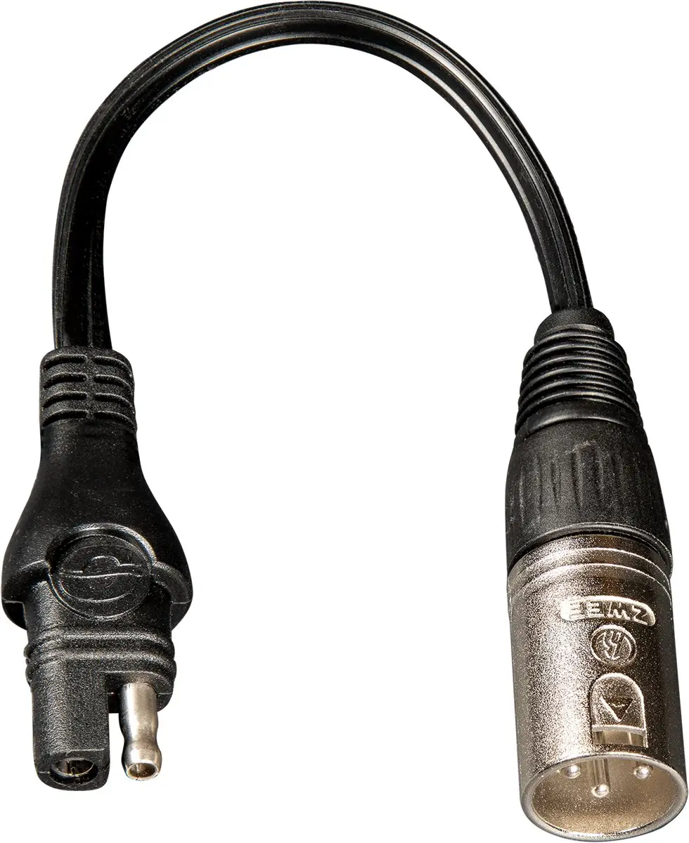 OptiMate O-49 accukabel met SAE aansluiting en zekering. veilige laadkabel voor