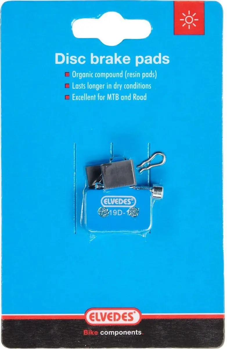 Elvedes Schijfremblokken Shimano BR-RS805 - 2 Stuks - Blauw