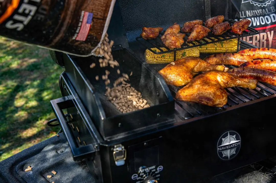 Pit Boss Navigator 150 Pellet Grill - 200W - 4 Personen - afbeelding 3 van 6