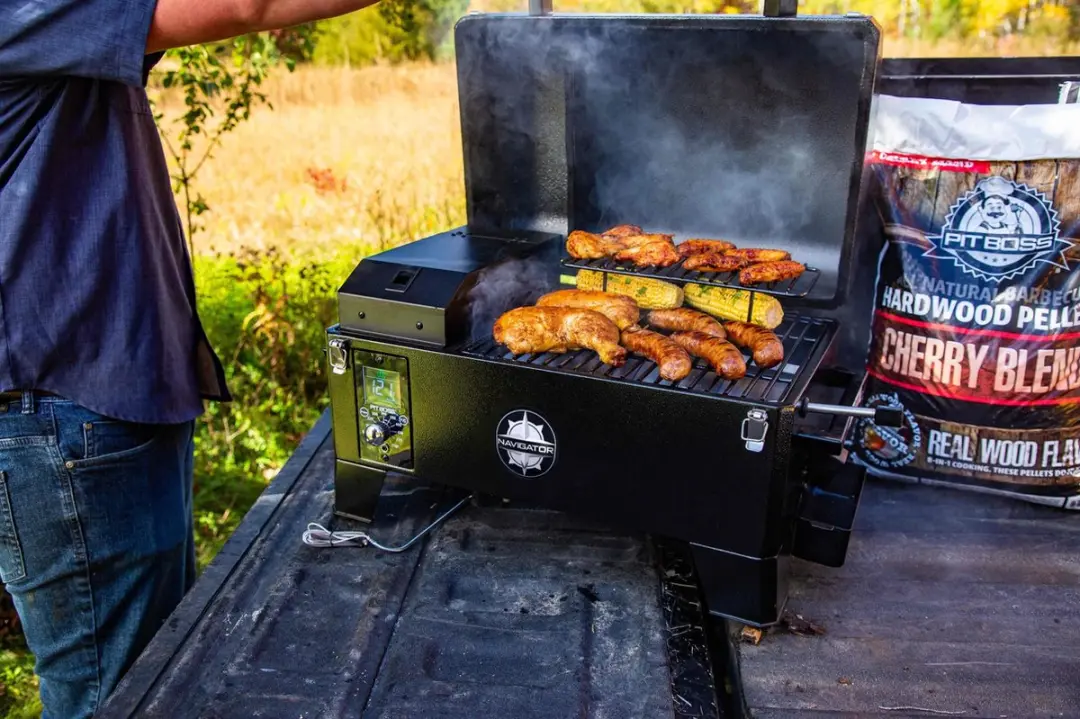 Pit Boss Navigator 150 Pellet Grill - 200W - 4 Personen - afbeelding 5 van 6
