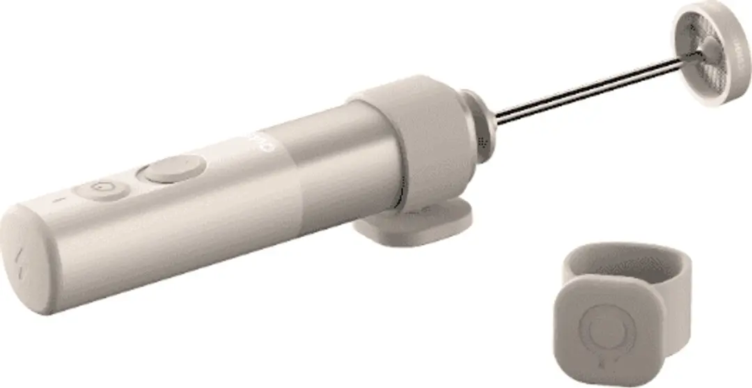 Outin LattoGo OTMF-LG-01-TB Melkopschuimer - 2 Snelheden - Beige
