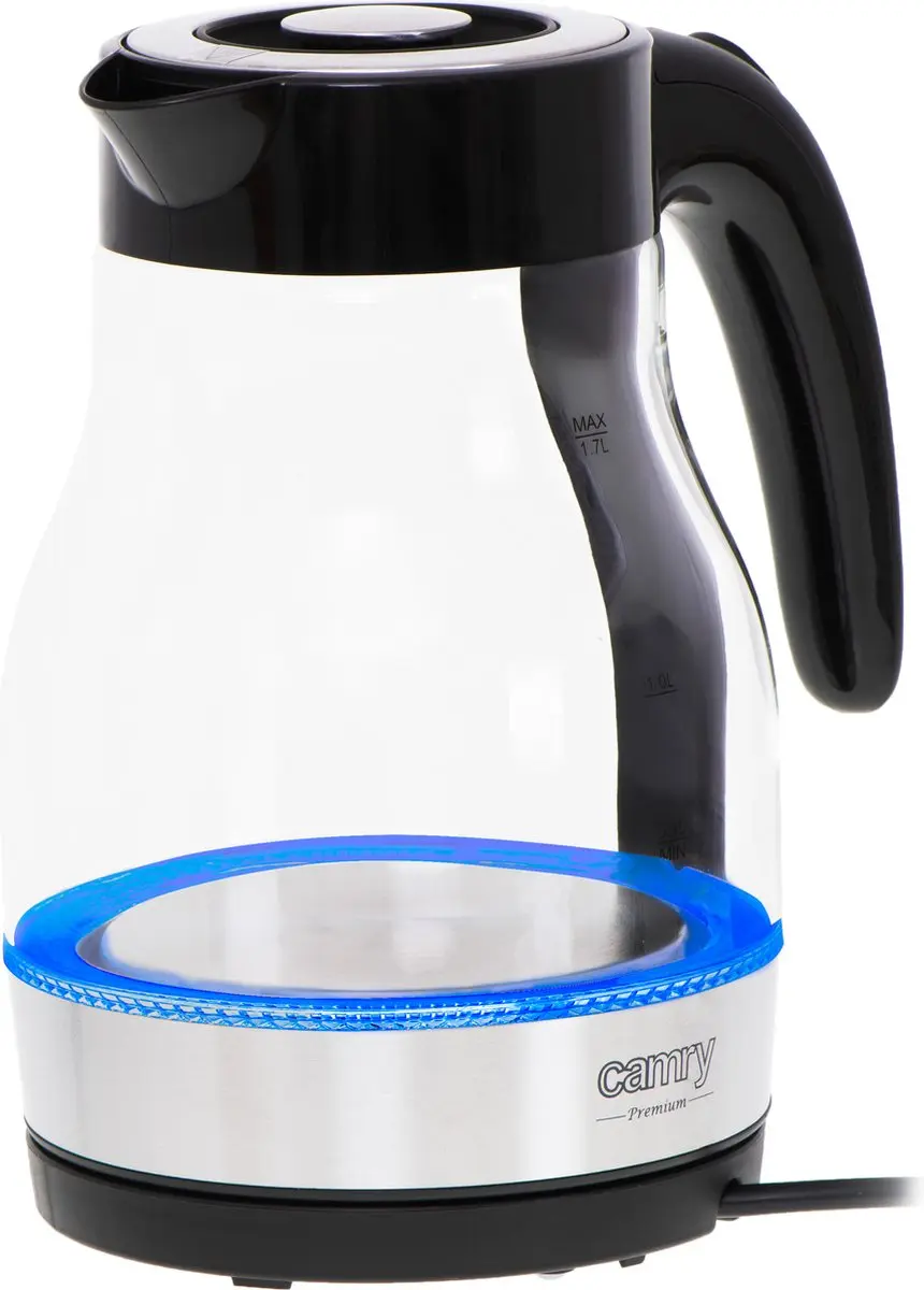 Camry CR 1300 Waterkoker 1.7L - 2200W - Zilverkleurig - afbeelding 4 van 5