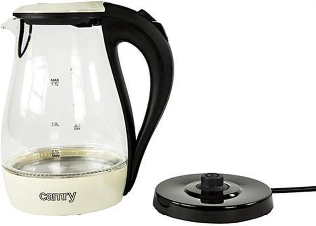 Camry CR 1251w Waterkoker 1.7L - 2000W - Zwart - afbeelding 4 van 6