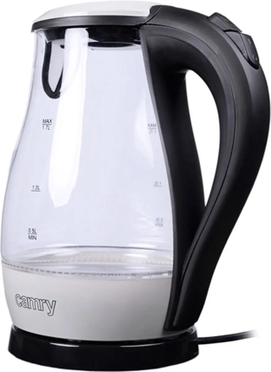 Camry CR 1251w Waterkoker 1.7L - 2000W - Zwart - afbeelding 2 van 6